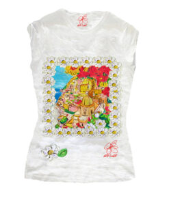 T-shirt dipinta a mano – Positano