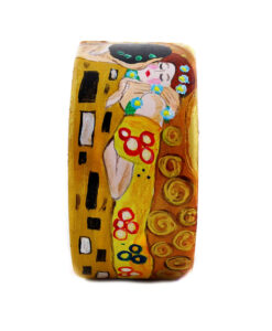 Bracciale dipinto a mano – Il bacio di Klimt