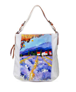 Borsa dipinta a mano - Provence