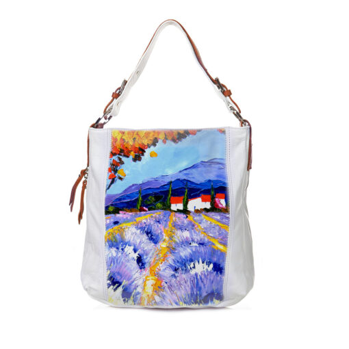 Borsa dipinta a mano - Provence