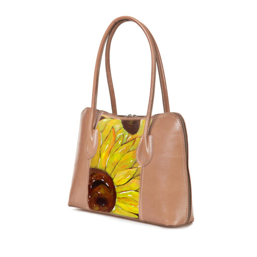 Borsa dipinta a mano - Girasoli