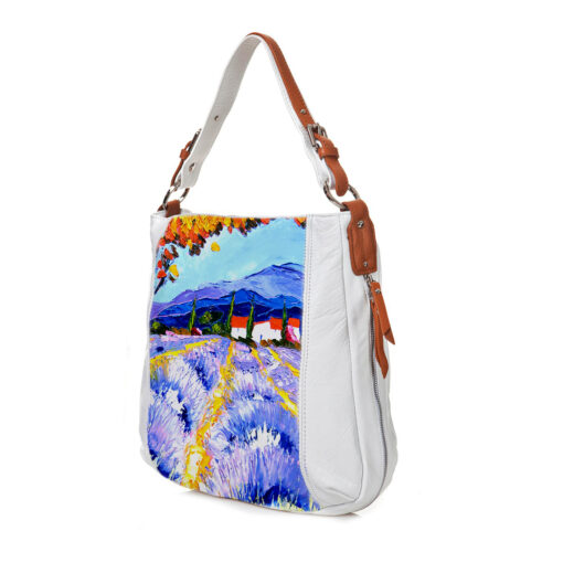 Borsa dipinta a mano - Provence
