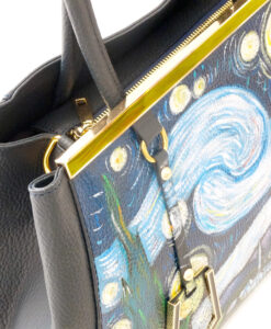 Handpainted bag - The Starry Night by Van Gogh