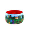 Bracciale dipinto a mano – I papaveri di Monet