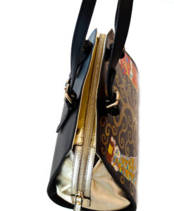 Borsa dipinta a mano – L'albero della vita di Klimt