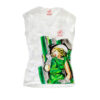 Hand-painted T-shirts - Young girl in green by De Lempicka