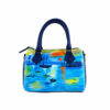 Borsa dipinta a mano - Levar del sole di Monet