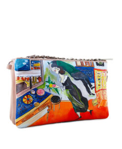 Borsa dipinta a mano - Il compleanno di Chagall