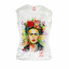 T-shirt dipinta a mano - I love Frida Kahlo