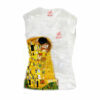 Hand-painted T-shirts - The Kiss by Klimt