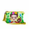 Hand-painted bag - W la vida ... W Frida