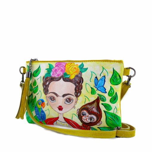 Borsa dipinta a mano - W la vida... W Frida