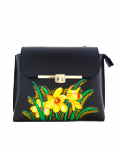Hand painted bag - Le chic narcisse