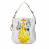 Borsa dipinta a mano - Lady in yellow