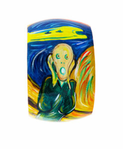 Bracciale dipinto a mano – L’urlo di Munch