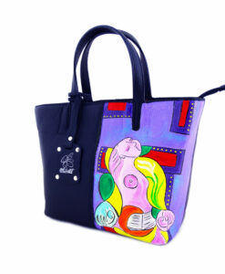 Hand painted bag - Reading Marie Therese by Picasso
