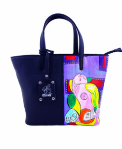 Hand painted bag - Reading Marie Therese by Picasso