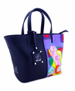 Hand painted bag - Reading Marie Therese by Picasso