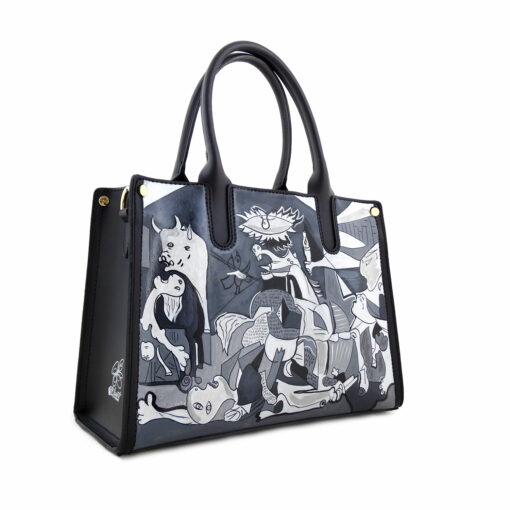 Hand painted bag - Guernica by Picasso