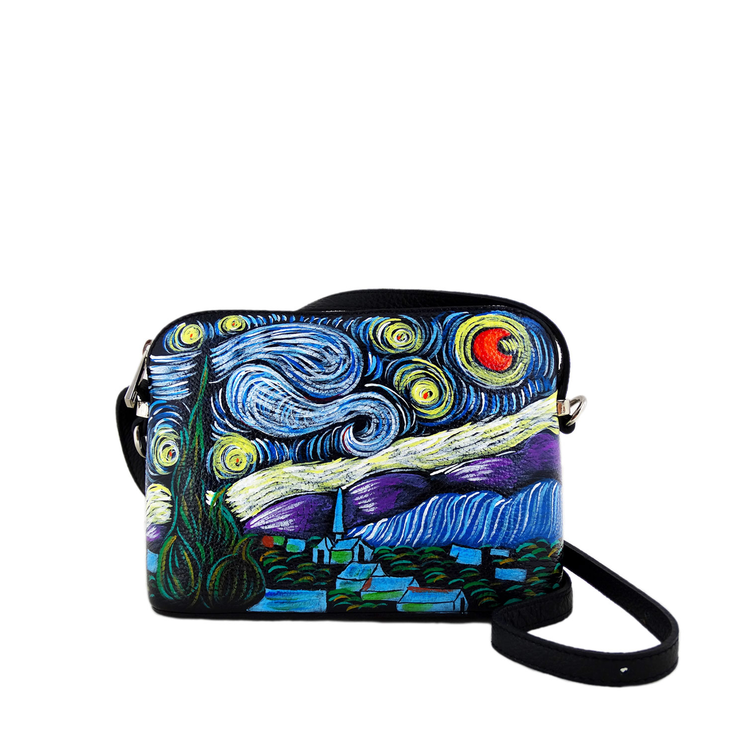 Notte stellata sul Rodano Van Gogh. Shopper Era | Sì\u0026Sì | Scarpe, borse e  accessori artigianali