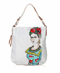 Borsa dipinta a mano – Passione per Frida color
