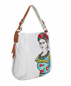 Borsa dipinta a mano – Passione per Frida color