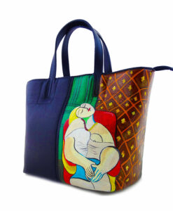 Borsa dipinta a mano – Il sogno di Picasso