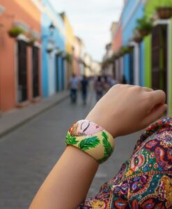 Bracciale dipinto a mano – I Love Frida Kahlo
