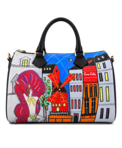 Borsa dipinta a mano – Moulin Rouge