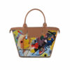 Borsa dipinta a mano - Blu, giallo, rosso di Kandinskij