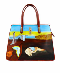 Hand painted bag - The Persistence of Memory by Dalì