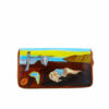 Hand painted wallet - The Persistence of Memory by Dali