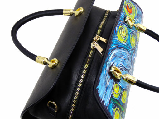 Handpainted Bag - The Starry Night by Van Gogh