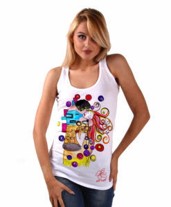 T-shirt - Omaggio al Bacio Appassionato di Sophie Vogel cartoon color