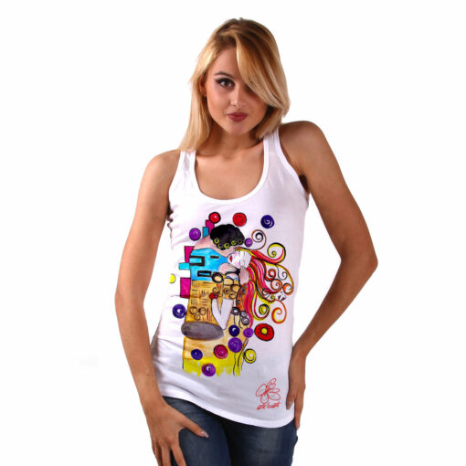 T-shirt - Omaggio al Bacio Appassionato di Sophie Vogel cartoon color