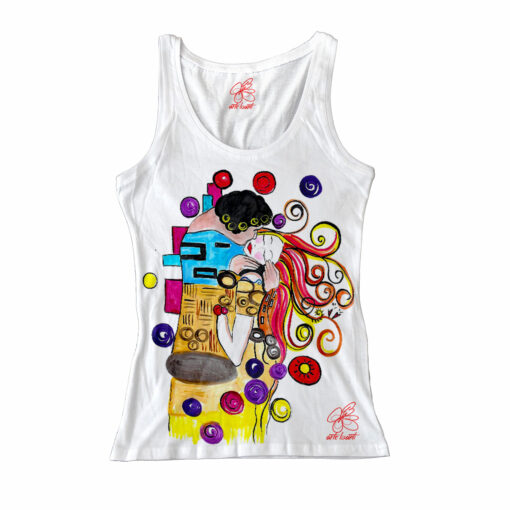 T-shirt - Omaggio al Bacio Appassionato di Sophie Vogel cartoon color