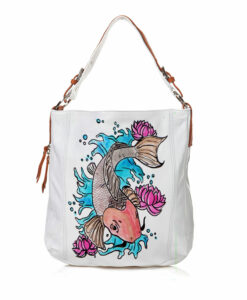 Borsa dipinta a mano – Cat fish
