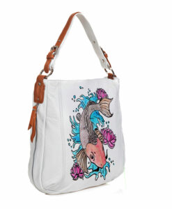 Borsa dipinta a mano – Cat fish