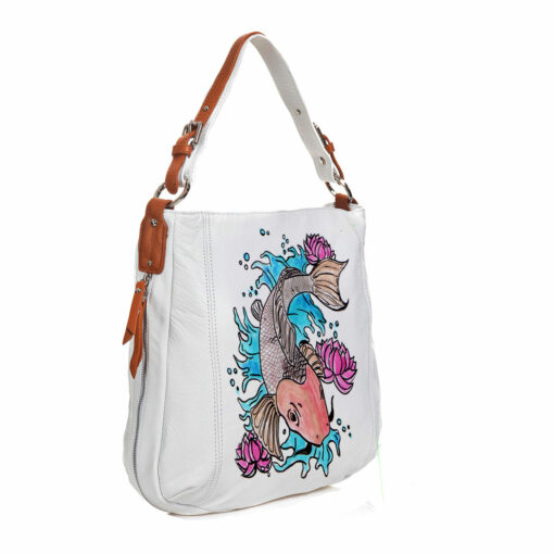 Borsa dipinta a mano – Cat fish