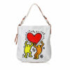 rsa in pelle dipinta a mano - Omaggio a Keith Haring