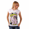Hand-painted T-shirts - Mother and son by Klimt cartoon color