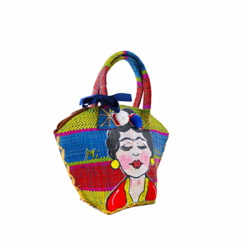 Borsa dipinta a mano – I Love Frida