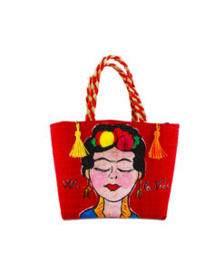 Borsa dipinta a mano – I Love Frida