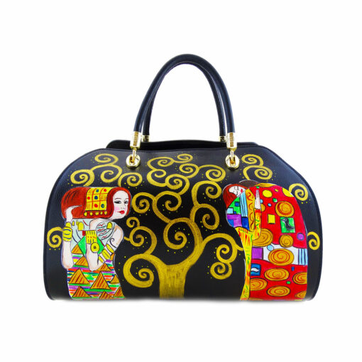 Borsa dipinta quadri famosi – L’albero della vita di Klimt