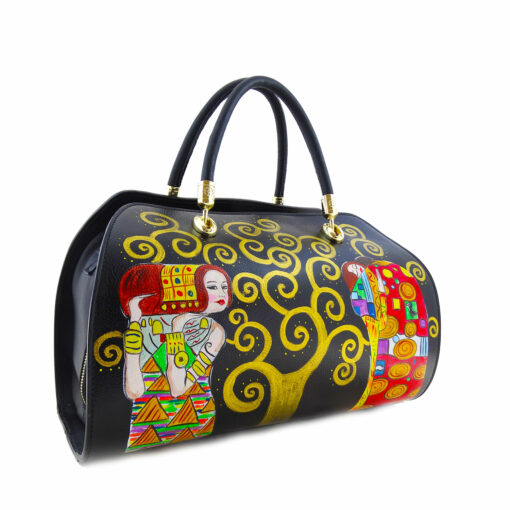 Borsa dipinta quadri famosi – L’albero della vita di Klimt