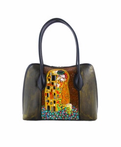 Hand-painted bag - The Kiss by Klimt