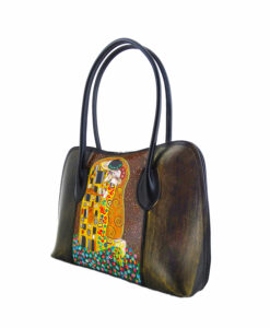 Hand-painted bag - The Kiss by Klimt