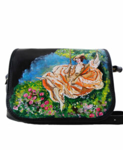 Hand painted bag - The Swing by Fragonard