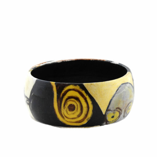 Bracciale dipinto a mano –  Le forze ostili di Klimt