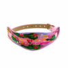 Bracciale dipinto a mano – Le ninfee rosa di Monet